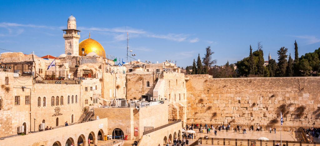 Picture of the Dome of the Rock in Israel and how it relates to ancient Israel